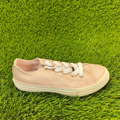 Converse Chuck Taylor All Star Girls Boys Size 1Y Pink Athletic Shoes Sneakers