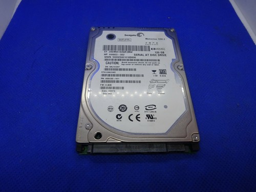 120 GB SATA LAPTOP FESTPLATTE SEAGATE ST9120823AS 2,5 ZOLL #NFP70