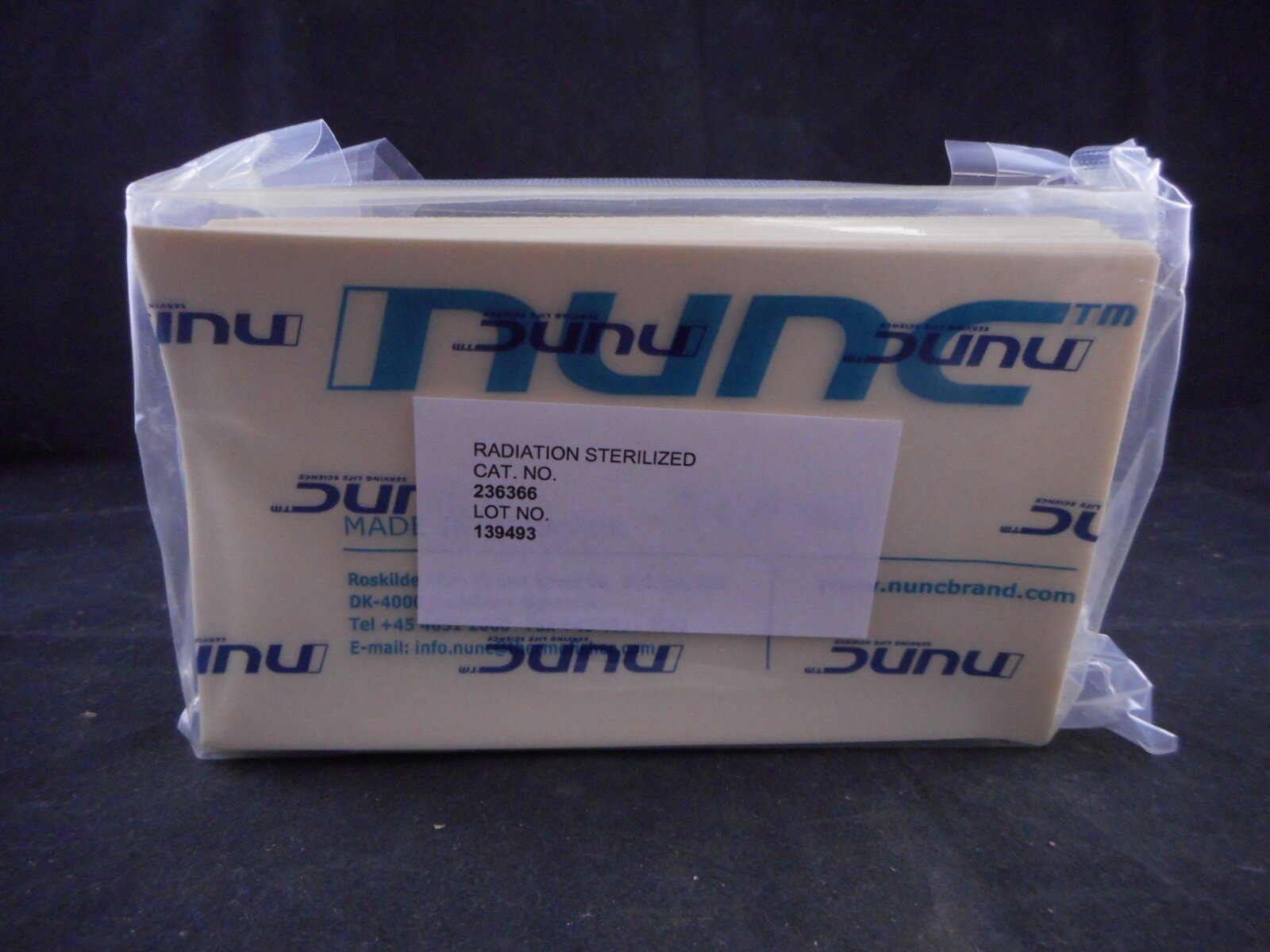 NUNC Polyester Sealing Tape for 96Well Microplates Sterile 236366 200/PACK eBay