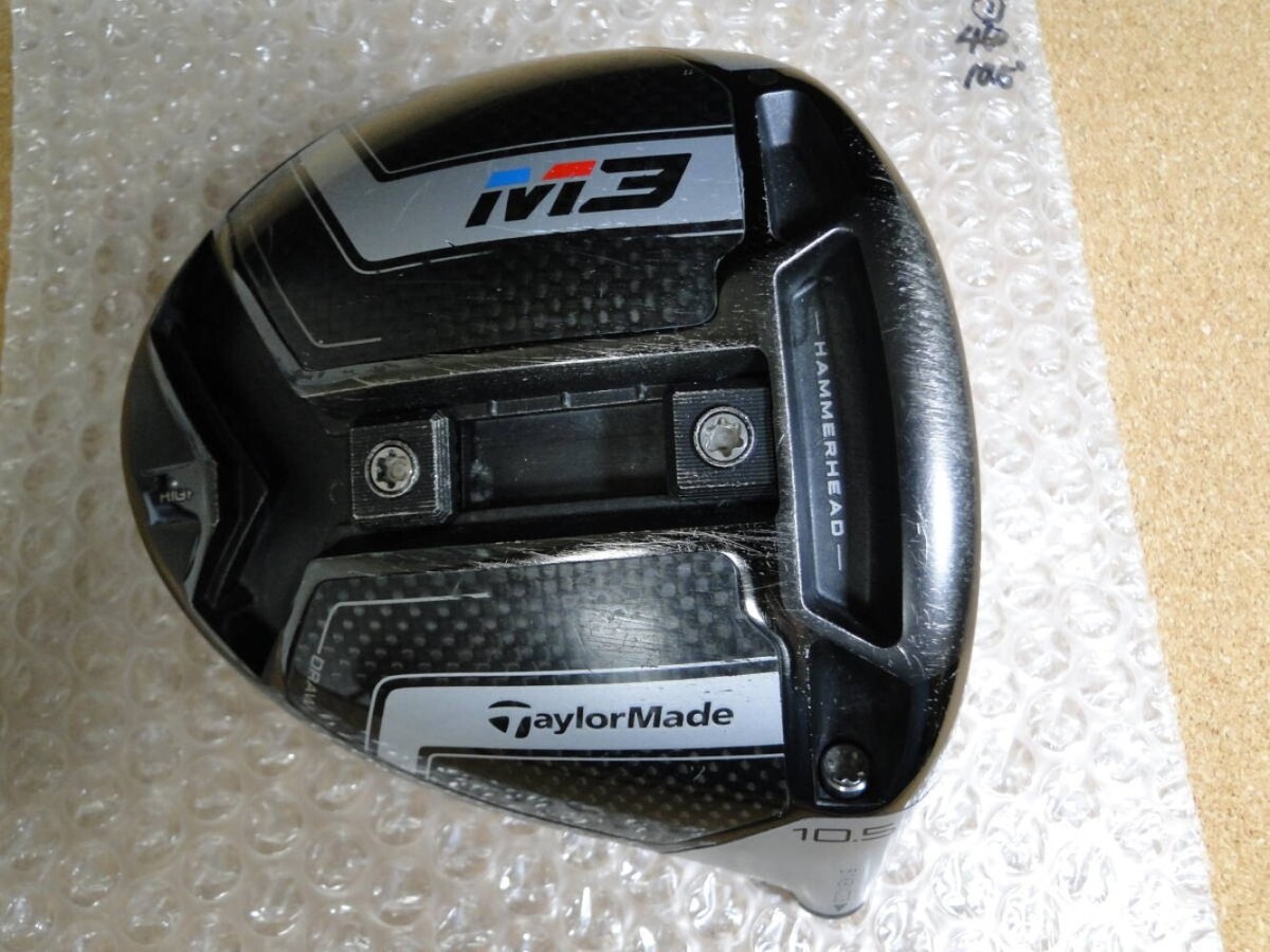TaylorMade M3 460 Head Only Driver 10.5 RH Golf Japan Used F/S JP