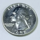 1958 Proof Washington Quarter 90% Silver MINT STATE PLUS CONDITION #7474
