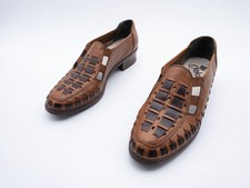 Rieker Donna Mocassini Loafer Calzatura Estiva pelle Marrone Tgl 41 Eu Art.