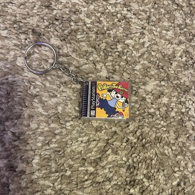 Custom Parappa the Rapper PS1 Case Resin Keychain Handmade