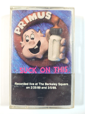 PRIMUS - SUCK ON THIS: LIVE AT BERKELEY SQUARE - CASSETTE - 1898 - CAROL MC 1620