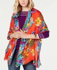 INC International Concepts Women's INC Rainforest Printed Pashmina NWT