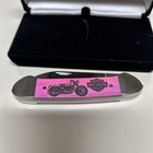 CASE XX #75863 HARLEY DAVIDSON  PINK BONE SMOOTH CANOE SS — photo 5
