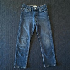 Levi's Blue Kids 511  Slim Fit Jeans Size 7x Youth Dark Wash