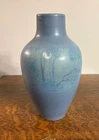 Rookwood Pottery 1907 Scenic Vellum Vase with Moon F. Rothenbush MINT!