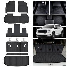 AltraVos Floor Mats for 2024 2025 2026 GMC Acadia Chevy Traverse 7 Seats ,...
