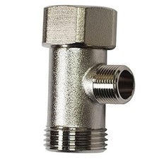 Bidet T Adapter - T Valve for Bidet, 15/16  x 15/16  x 9/16  or 7/8  x 7/8  x