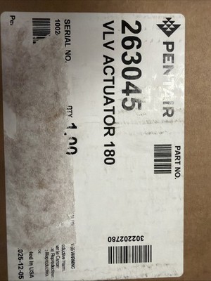 Pentair 263045 180 Degree 3-Port Pool And Spa Valve Actuator