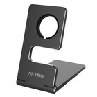 NICERIO Aluminum Alloy Charging Stand Support Holder for Watch (Black)