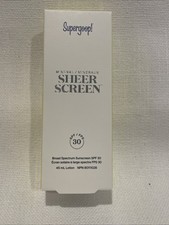 Supergoop SheerScreen Mineral SPF 30 Sunscreen Lotion 1.5 OZ 45 ML NIB