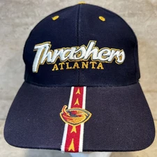 Vintage Atlanta Thrashers Hat Twins Enterprise NHL StrapBack Cap ATL Read