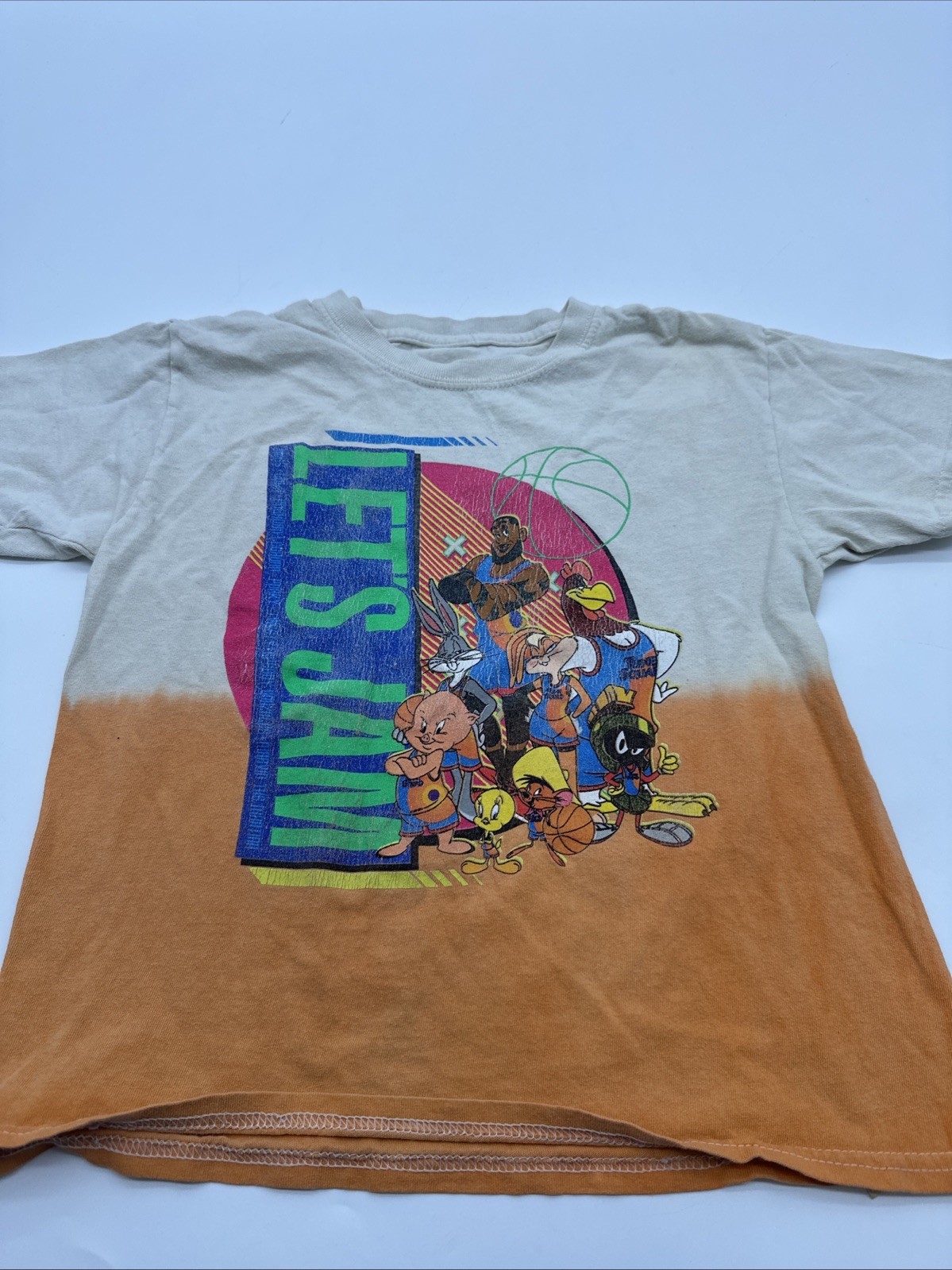 Space Jam T-Shirt Youth Boy Small Graphic Print..#30490