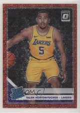 2019-20 Panini Donruss Optic Fast Break Red Prizm 63/85 Talen Horton-Tucker r7o