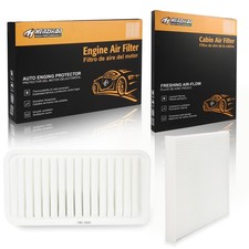 Activated Carbon Cabin + Engine Air Filter Set Toyota Corolla Matrix 1.8L