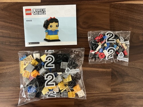 LEGO 40622 - Snow White Brickheadz ONLY - Disney 100th Celebration - NEW - Picture 2 of 4