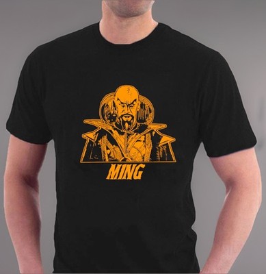 Emperor Ming the Merciless T-shirt Flash Gordon Sci Fi  tee by  Sillytees