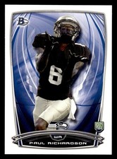 2014 Bowman #46 Paul Richardson Rookies Rookie Card Seattle Seahawks. rookie card picture