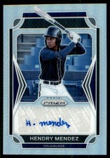 2021 Panini Prizm Draft Picks Base Autographs Prizms Silver Hendry Mendez Auto