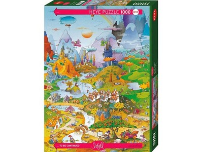 Heye 1000 Piece Jigsaw Puzzle - Mordillo Idyll By The Lake