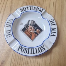 Rare Et Superbe Cendrier Vin Du Postillon