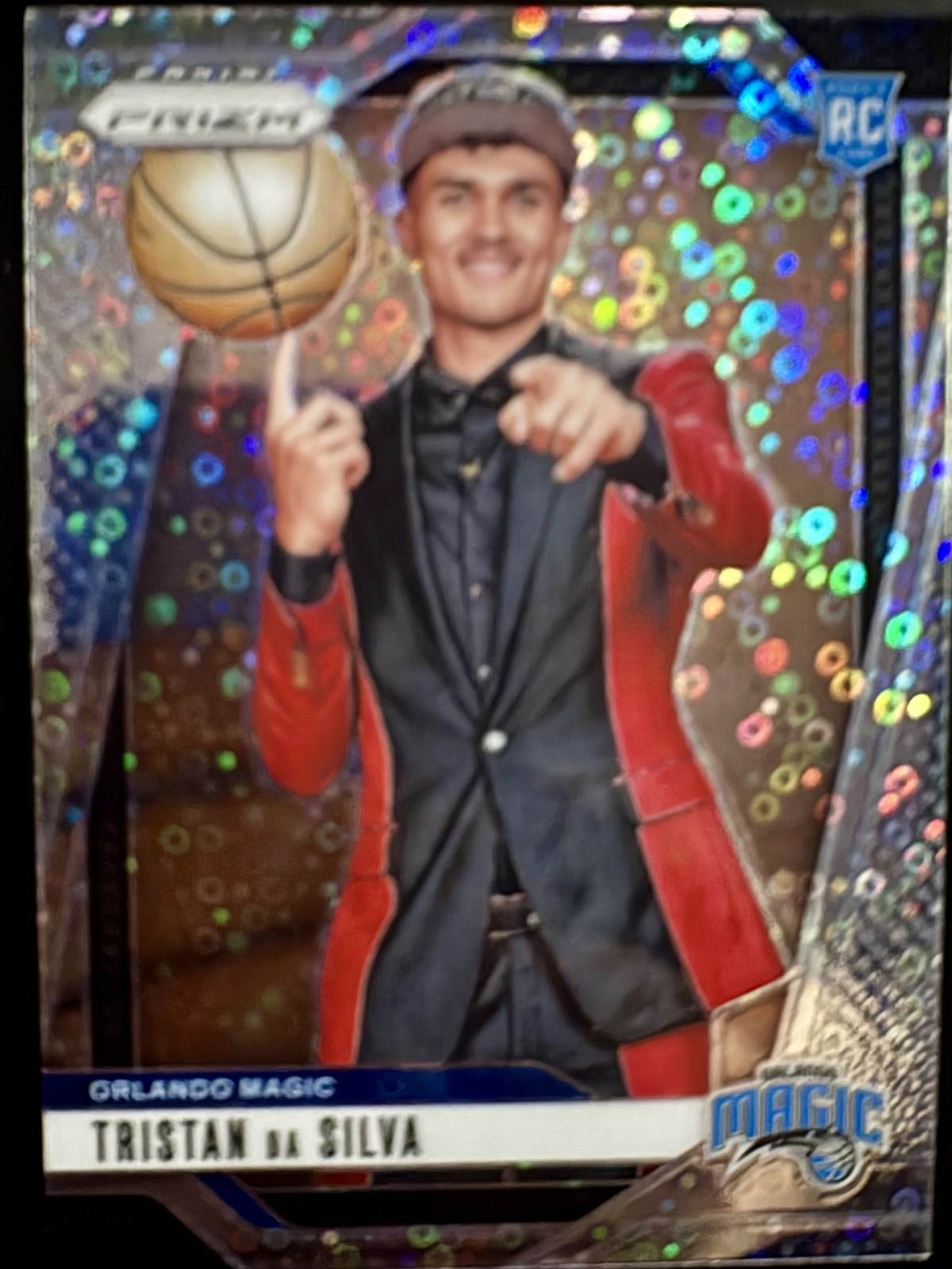 2024-25 Prizm Tristan Da Silva #256 Rookie Variation Fast Break Prizm RC