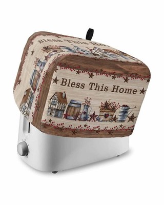 Country Star Toaster Cover 2 Slice, Small Kitchen Appliance Cover, Farmhouse ...