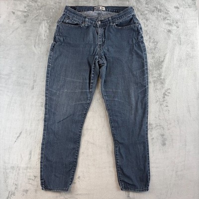 Levi s Signature Curvy Skinny Jeans Damen W32 L31 Blau Stretch Denim