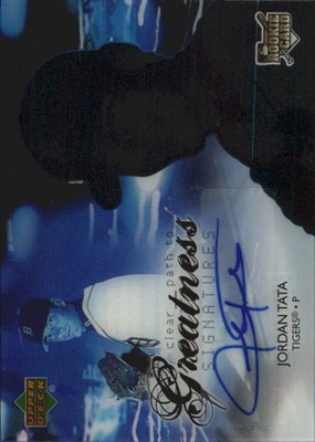 2006 UD Future Stars #92 Jordan Tata AU RC - BB Auto