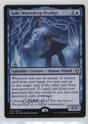 Gale Waterdeep Prodigy Magic: Commander Legends: Battle for Baldur's Gate CLB