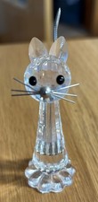 Swarovski Kristall Katze Mieze ca. 8 cm hoch