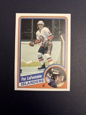 Pat LaFontaine 1984-85 Topps Rookie Card RC #96 HOF New York Islanders NM-MT. rookie card picture