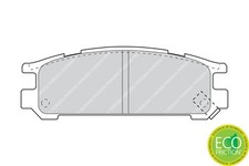 Plaquette de frein Subaru SVX