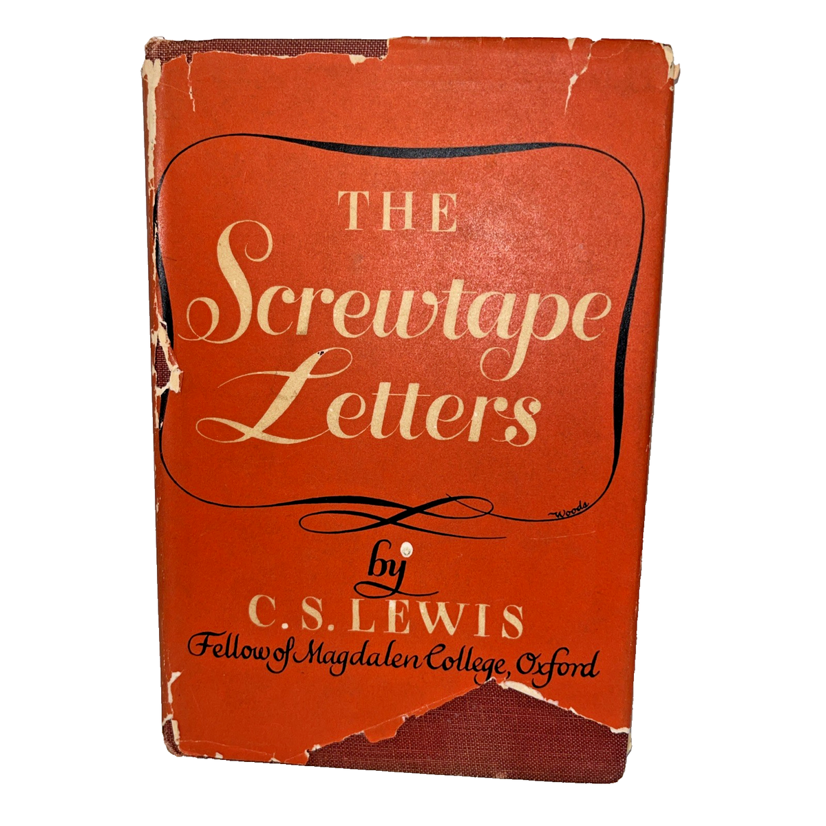 The Screwtape Letters C.S. Lewis 1956 Hardcover w/ DJ 24th 