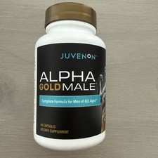 Juvenon Alpha Gold Ashwagandha Fenugreek Boron Supplement Capsules