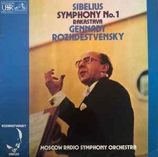 Jean Sibelius - Symphony No.1 / Rakastava - Used Vinyl Record - G5628z