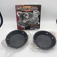 Calphalon Collector Edition 2 Tapas Pan Set 6.5" Commercial Hard Anodized D8107