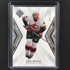 2021-22 Ultimate Collection Dany Heatley Legends Base Silver 49/149