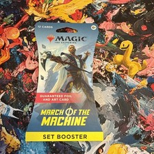 Magic the Gathering Marsch der Maschine Booster Foil Art Karte 