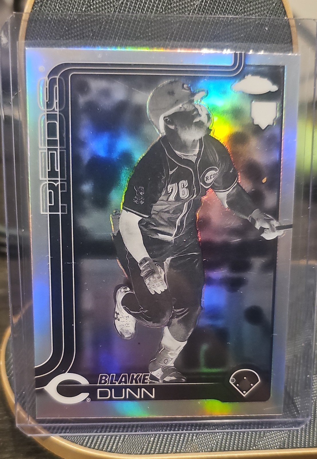 2025 Topps Chrome - Blake Dunn #161 Negative Refractor (RC)