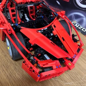 LEGO Racers Enzo Ferrari 1:10 8653 In 2005 Used Retired W/Manual As Is