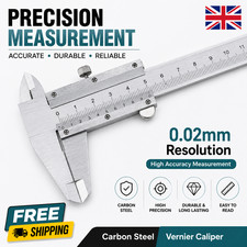 Stainless Steel Vernier Caliper Measuring Gauge Professional Depth Ruler Tool
