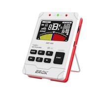 EROK AMT-600 3-in-1 Digital Metronome, Tuner Tone Generator White White