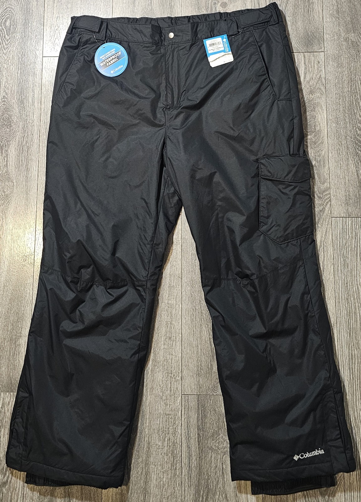 Columbia Bull Lake Snowboard Ski Pants Black Waterproof Insulated Men's Size 2XL