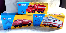Corgi Classics 1:50 Fire Engines & Esso Tanker Bundle 21901 19201 20201