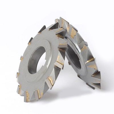 Hardened and Alloyed Three-Flute V-Shaped Milling Cutter 63X8X22X90 Degrees