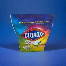 Clorox 2 For Colors Stain Remover Color Brightener 40 Count Pods Clean Linen