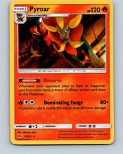 Pyroar 19/131 Holo Rare Forbidden Light Pokemon Near Mint